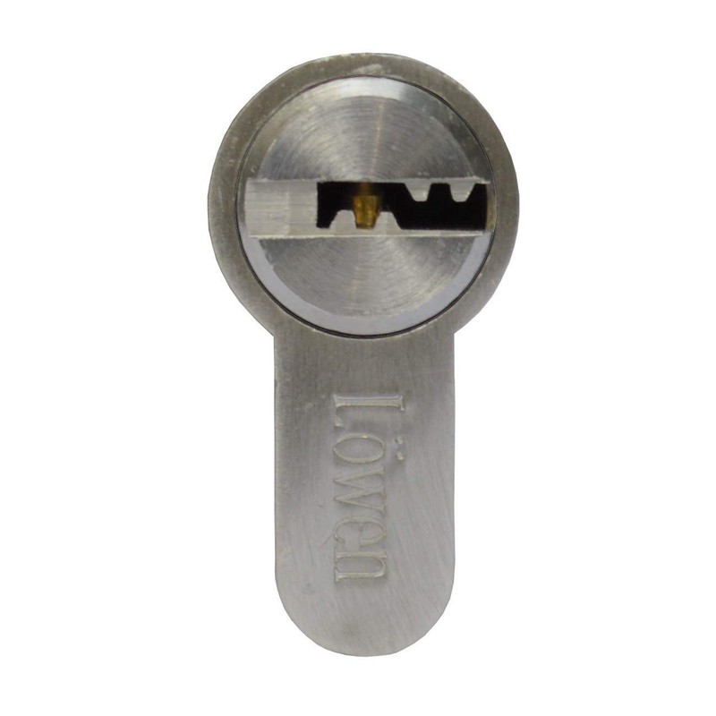 3x Knob Cylinder KD 60 mm 30/30 Keyed Alike Including