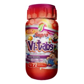 Vitaminas Supra VI TABS en Cápsulas con Sabor a Frutas para Jóvenes                                                                                   