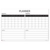 Wall Calendar Large Wet & Dry Erase Laminated Two Month