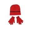 Boys Children's Hat And Gloves Set Kid's Warm Beanie Hat