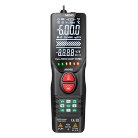 SATMW Digital Multimeter AN998 Automatic 6000 Counts Multimeter Eletric Auto Ranging AC/DC Voltmeter Temp Ohm Hz Tester (no Box)