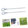 Sosoport 2pcs Heavy Duty Tent Stakes Extra Tent Pegs for