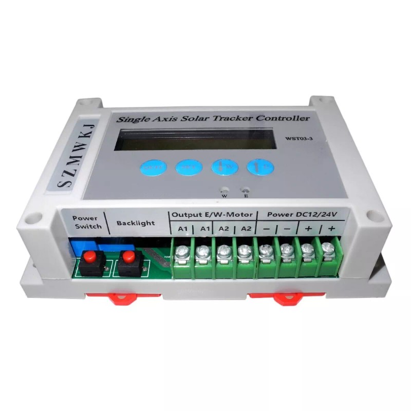 SZMWKJ Single Axis Solar Tracker Controller W/ Wind Spd Sensor