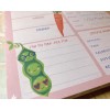Clementine Paper Inc Food Goal Tracking Chunky Desk Pad Planner