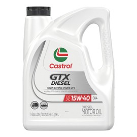 Castrol GTX Diesel 15W-40, 1 Gallon