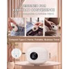 Electric Nail Clipper with Magnifier for Safe Nail Care White