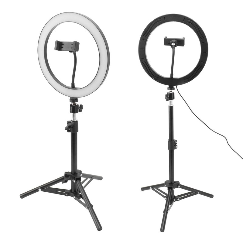 26cm Selfie Ring Light High Brightness USB Rechargable LED Rim
