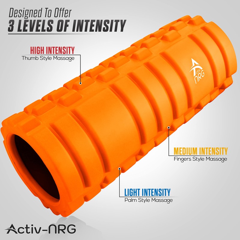 ActivNRG Fitness Foam Roller for Deep Tissue Muscle Massage Trigger