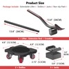 ONEON Furniture Movers with Wheels & Lifter Set, 360° Rotation