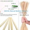 Natural Bamboo Skewers 30 Inch Extra Long 5mm Heavy Duty