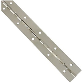 National Hardware N265-389 V570 Continuous Hinge in Nickel,1-1/2" x 12"