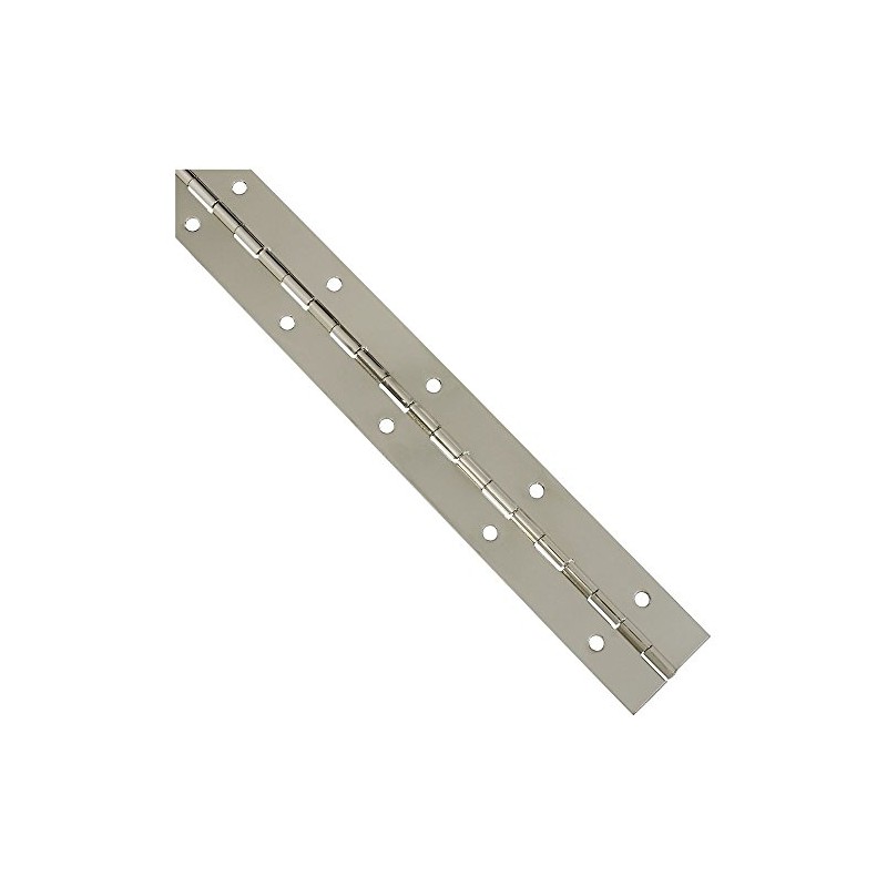 National Hardware N265-389 V570 Continuous Hinge in Nickel,1-1/2" x 12"