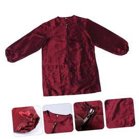 FRCOLOR Cooking Apron Grilling Aprons Hair Stylist Smock Hairdresser Cloth Long Sleeve Smock for Adults Grooming Apron Grooming Smock Clothes Protective Apron Work Spa Suit Water Proof