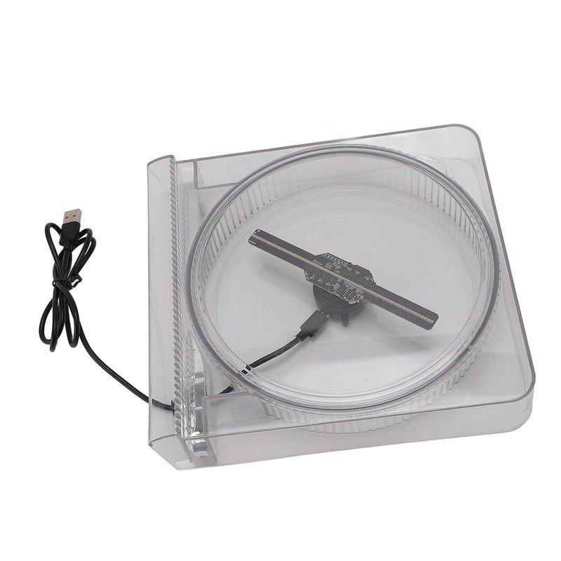 14cm 3D Hologram Fan with Cover - 2000x14 HD Destop