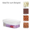Emsa Optima 513556 x 4 Stackable Storage Containers for Dry