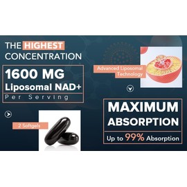 Suplemento NAD alternativo NMN (60 unidades), nicotinamida ribósido y resveratrol premium, reparación del ADN y envejecimiento saludable, potencia la