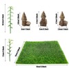 Woohome Fairy Garden Kits 45 PCS Miniature Garden Accessories Micro