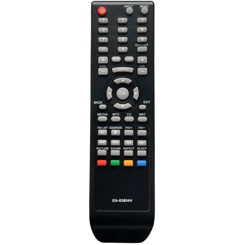 EN-83804H Replacement Remote Fit for Hisense TV 32H3D 32DU3040 32DU3050