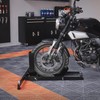 VEVOR Motorcycle Wheel Chock, Max. 1800 lbs Heavy Duty Motorcycle