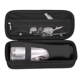 Aproca - Funda de almacenamiento rígida para viaje, compatible con Waterpik WF-02 inalámbrica, hilo dental y accesorios, S1435