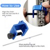 Chain Alignment Tool Suitable for Motorcycles and ATVs, Quick Accurate