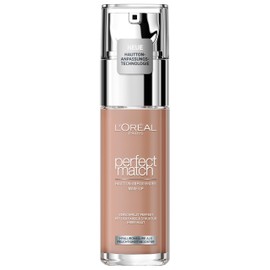 L'Oréal Paris Perfect Match Make-Up No. 8.5.D./8.5 W Toffee, Liquid Foundation with Hyaluron and Aloe Vera, 30 ml
