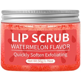 Exfolilabial máscara exfoliante hidratante y exfolicrema de labios,Mascarilla para labios Cuidado de labios Labios hidratantes Exfoliante de labios (Rojo)