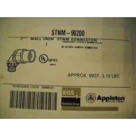Appleton STNM-90200 2 INCH MALL IRON CONNECTOR