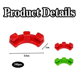 Pack of 100 plant bender clips, plants, grow accessories, low stress training, plant clips, adjustable, plant trainer for low load plant clips, branch clips, bending aid, plant trunks change