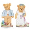 Roman 12926 Cherished Teddies Theo and Olivia Wedding Couple Figure,