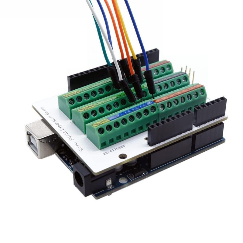 Treedix Screw Terminal Block Breakout Module Board Set for Arduino