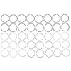 MAHLE Original 41858CP Engine Piston Ring Set