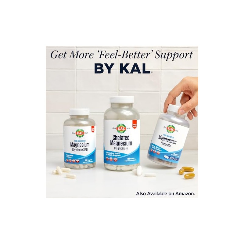 KAL Glucosamine Chondroitin Msm Tablets, 60 Count