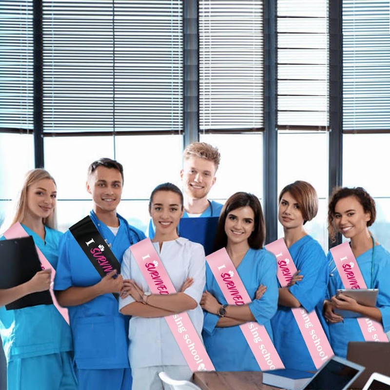 GotGala Black I Survived Nurse Nurse Medical Congratulations Graduated Graduates