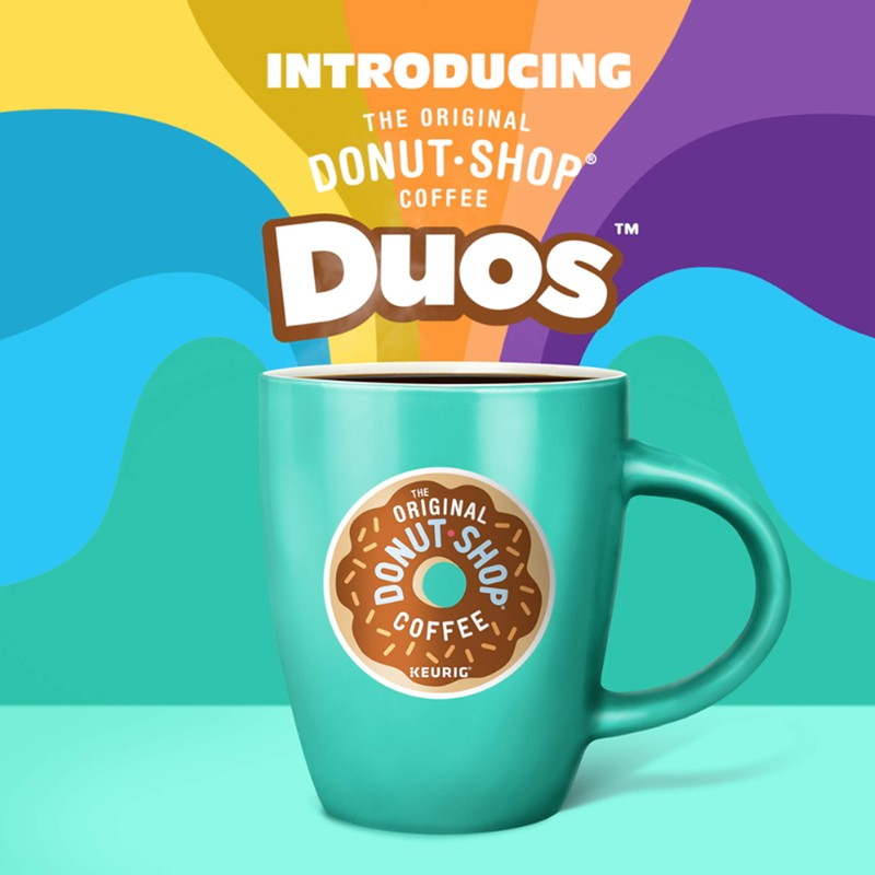The Original Donut Shop Duos Coconut + Mocha Keurig Single-Serve