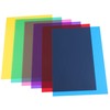 Pack of 6 Colour Films Gel, Transparent Coloured Film, Heat