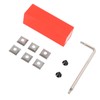 Slab Flattening Router Bit Insert Detachable Cemented Carbide 1/2in Shank