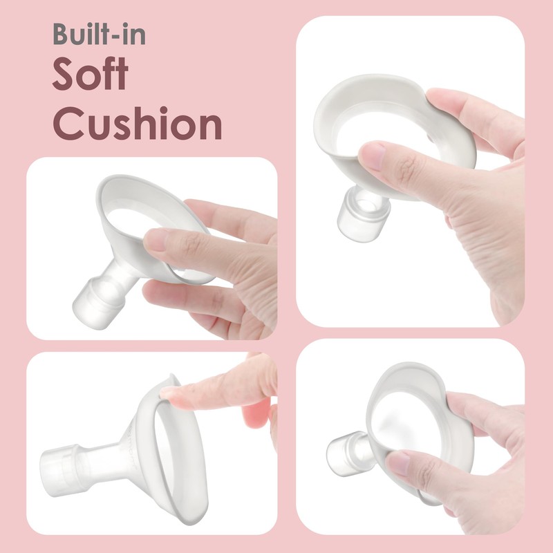 Maymom MyFit Comfy Series 19mm Two Piece Nipple Compatible with