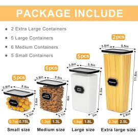Nifogo Airtight Food Storage Containers with Lids 18 Pack
