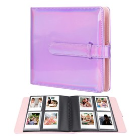 256 Photos Album for Polaroid Go Everything Box Camera and Instant Film,Polaroid Go Photo Album Book (Magic Purple)