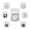 CINECE Zipper Bags, Small Portion Bags, Mini Transparent Thick Poly