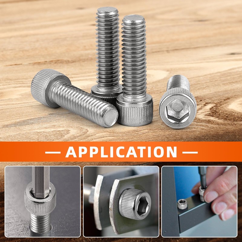 MewuDecor M5-0.8 x 10mm Socket Head Cap Screws Bolts, Allen