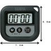 tanita Washable Timer 100 Minutes Total Black TD – 376