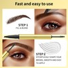 Microblading Eyebrow Pen - 2-in-1 Dual-Ended Waterproof Eye Brow Pen