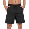 MoFiz Men's Beach Board Short with Inner Linner Pocket Bathing