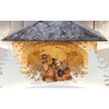 Sitting Camel Nativity Scene [Height: 9 cm, Hand Painted Polyserine/Resin]