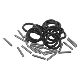 IWOWHERO 50sets Leather Ring Wrench Socket Electric Wrench O-ring Kit for Repair