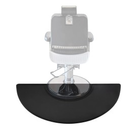 Unbranded 3ft x 5ft Semi-circle Non-slip Salon Barber Chair Floor Mat 0.71 in Thick ﻿ ﻿