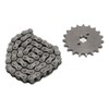 428 19T 17mm Sprocket with 428 60 Links Chain Steel