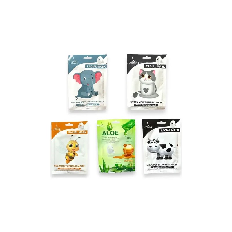 100 Mascarillas Coreanas Faciales Mayoreo Huda Axiu Mixta